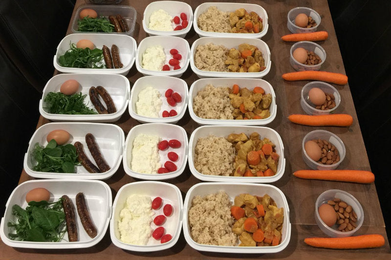 Weekly Meal Preparation Plan - Bulk Up #6