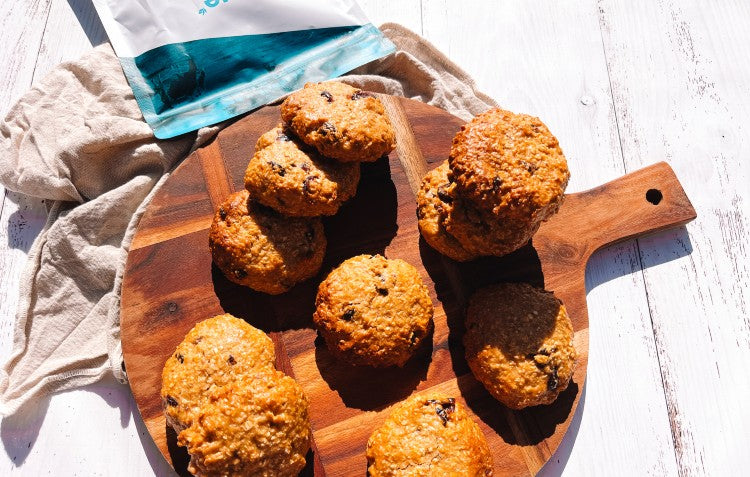 Cranberry and Coconut Breakfast Cookies