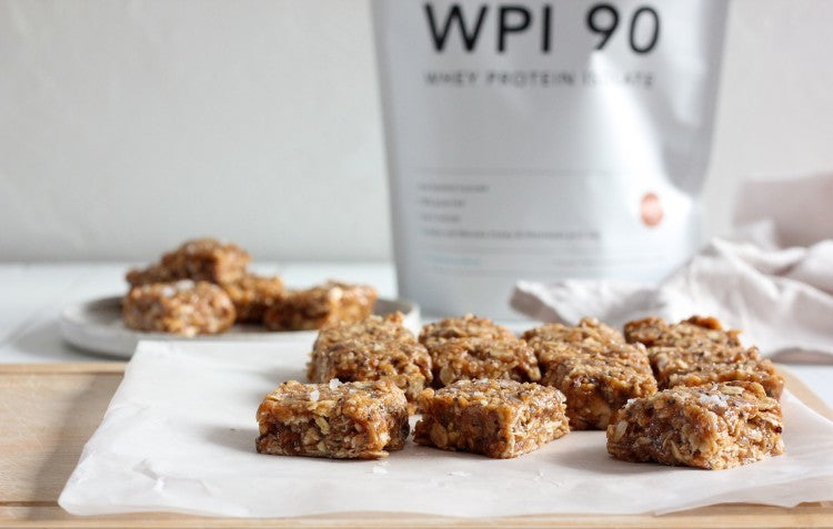 Raw Salted Caramel Oat Slice